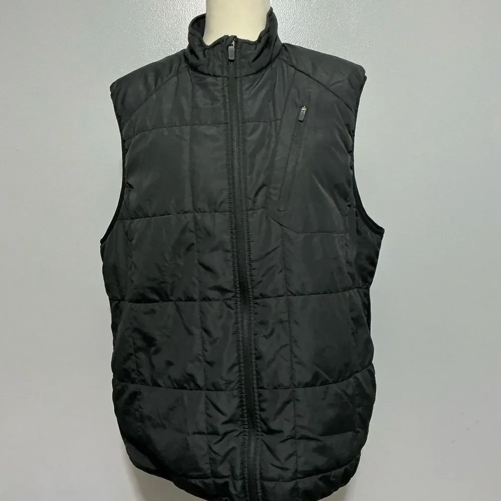 PGA Tour Unisex Vest Black Full Zip size L